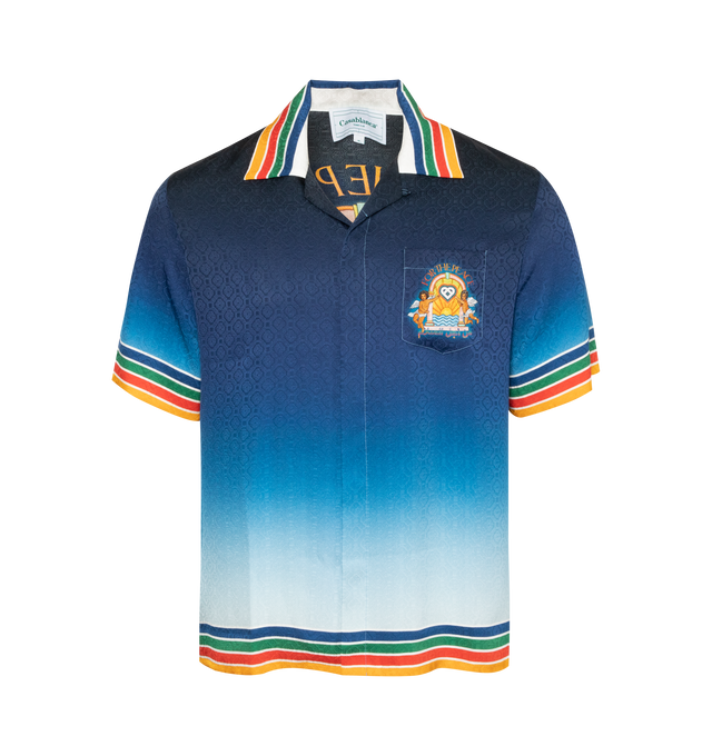 CUBAN COLLAR SHORT SLEEVE SHIRT