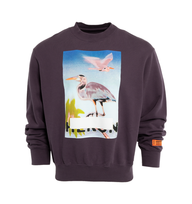 CENSORED HERON CREWNECK