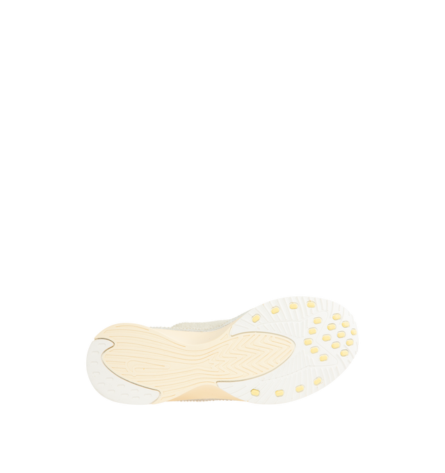 Image 4 of 5 - WHITE - Air Superfly LX Sneaker featuring pony hair leather, low-profile shape, raw-edge construction around the collar, Nike Air technology in the heel and rubber outsole.