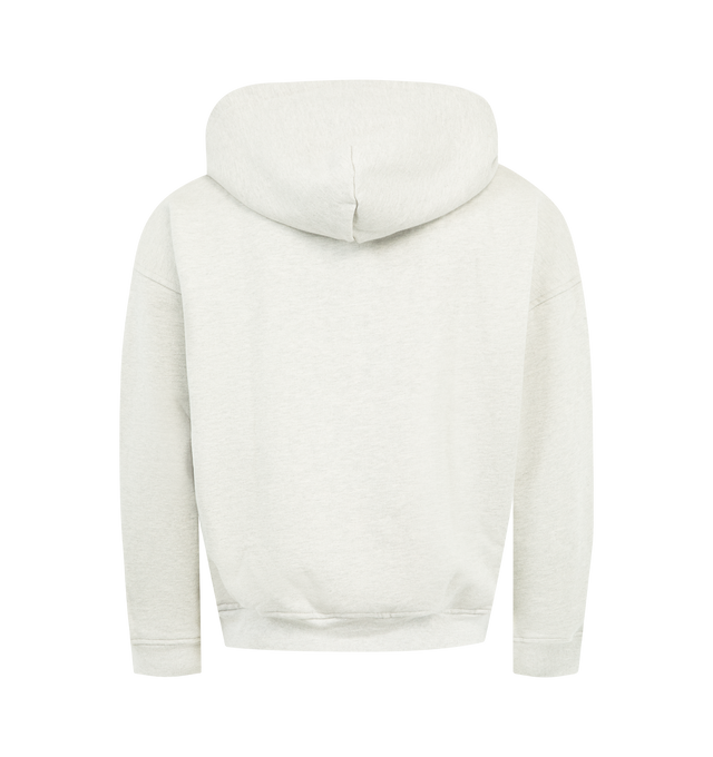 Image 2 of 2 - GREY - RHUDE Youth Of America Zip-Up Hoodie featuring graphic print, logo print, zip fastening, fixed hood, long sleeves and side pouch pockets. 90% cotton, 10% polyester.