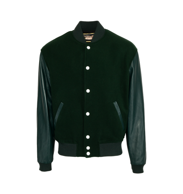 WOOL FELT BOMBER (MENS)