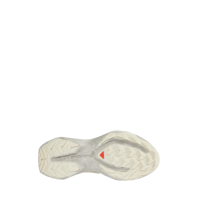 Image 4 of 5 - WHITE - SALOMON XT PU.RE Advanced Sneakers featuring bonded trim throughout, Quicklace closure, padded tongue and collar and mesh lining. Upper: textile. Sole: rubber. Made in Viet Nam. 