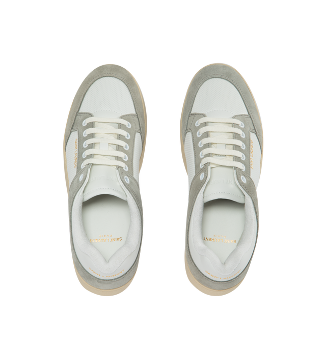 SL-61 SNEAKERS IN LEATHER AND SUEDE (MENS)