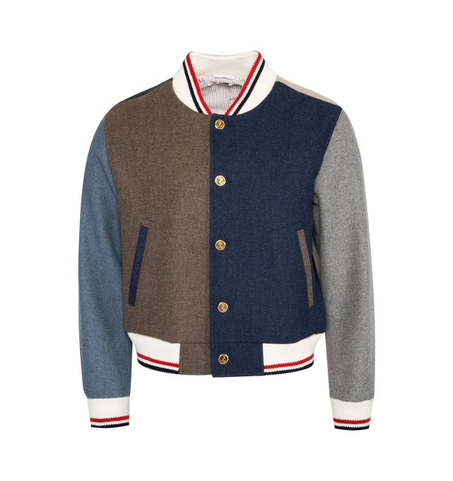 BUTTON UP BLOUSON JACKET (MENS)