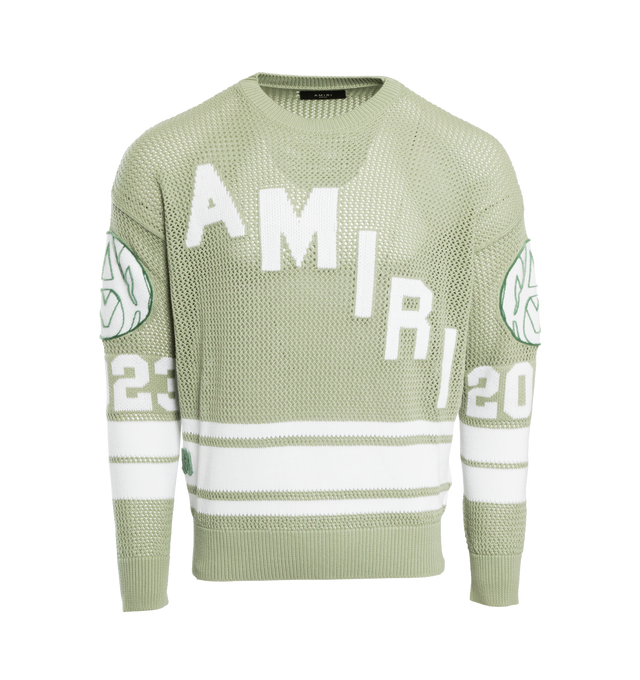 MESH HOCKEY LOGO CREW (MENS)