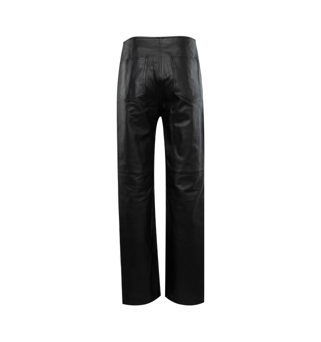 PANELED LEATHER TROUSERS (WOMENS)