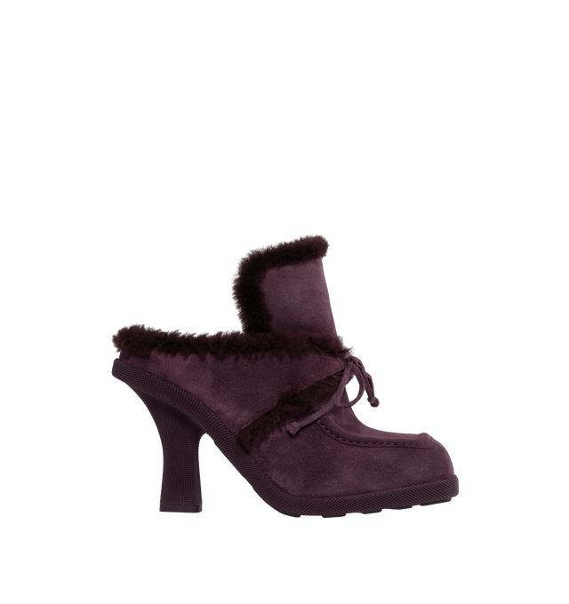HIGHLAND SUEDE AND SHEALRING MULE (WOMENS)