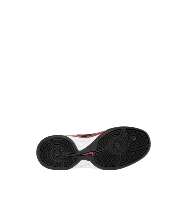 Image 4 of 5 - RED - NIKE Total 90 Sneaker featuring original quilted upper, asymmetrical lacing, synthetic leather upper with Total 90 logos on each side, padded collar and flat rubber outsole.