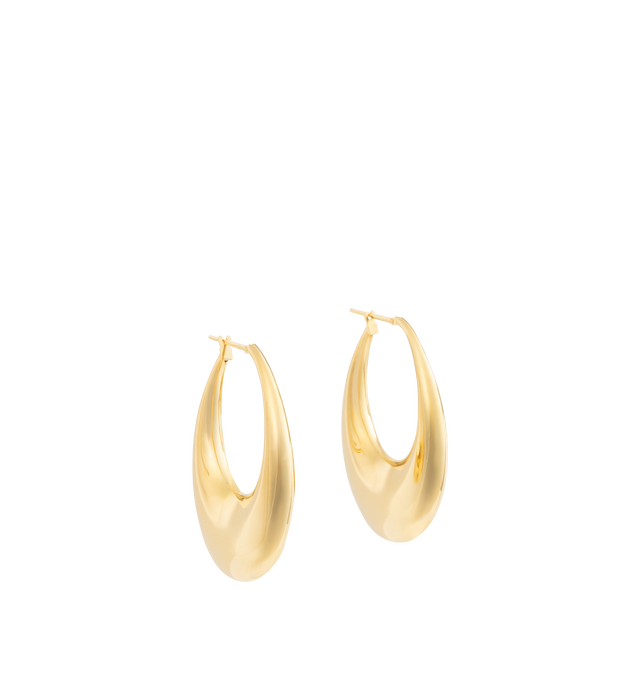 Image 1 of 1 - GOLD - SIDNEY GARBER Carine Earrings featuring 18k yellow gold and 2 inches long. Hirshleifers offers a range of initial pieces from this collection in-store. For personal consultation and detailed information about jewelry, please contact our dedicated stylist team at personalshopping@hirshleifers.com. This item may be restricted for online purchase to international clients. For assistance purchasing this item please contact our dedicated stylist team at personalshopping@hirshleifers.com.