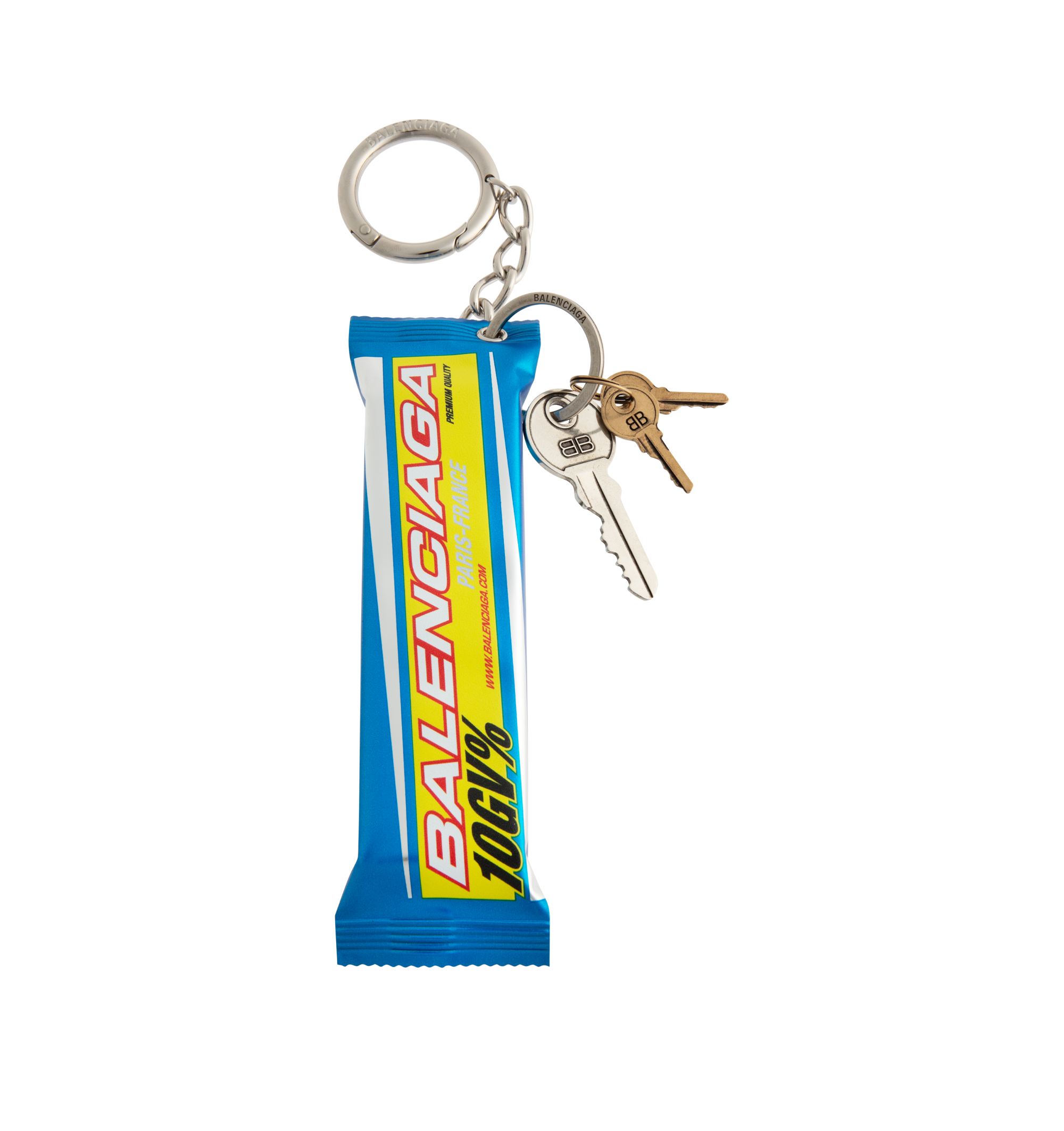 BALENCIAGA キーリング Energy Bar チャーム KEYRING ENERGY BAR – HIRSHLEIFERS