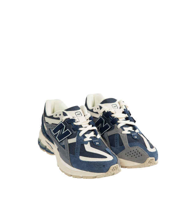 Image 2 of 5 - NAVY - NEW BALANCE 1906 Utility Sneaker featuring a cushioned midsole, breathable mesh upper and supportive construction, stability web outsole technology and lace-up closure.