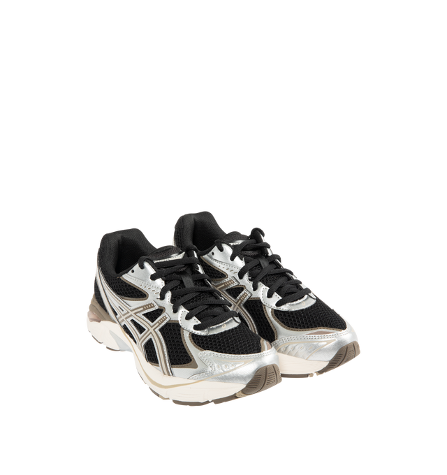 Image 2 of 5 - BLACK - ASICS GT-2160 Sneaker pays homage to the technical design language from the GT-2000 series in the early 2010s, segmented midsole structure and GEL technology inserts for advanced cushioning underfoot. This combination creates an industrial aesthetic that's met with advanced cushioning properties.