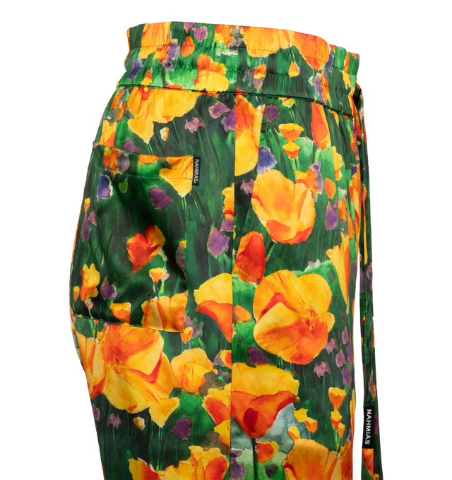 HELICOPTER LANDSCAPE SILK PANTS