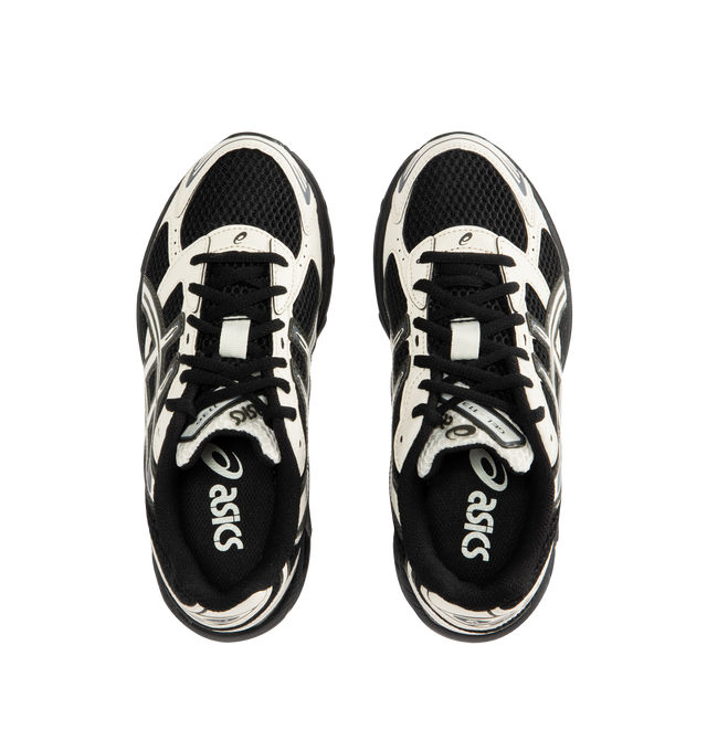 Image 5 of 5 - BLACK - Asics GEL-1130 Sportstyle Retro Sneaker featuring late 2000s runner aesthetic reimagined with overlays and breathable mesh underlays, GEL technology cushioning for excellent shock absorption.