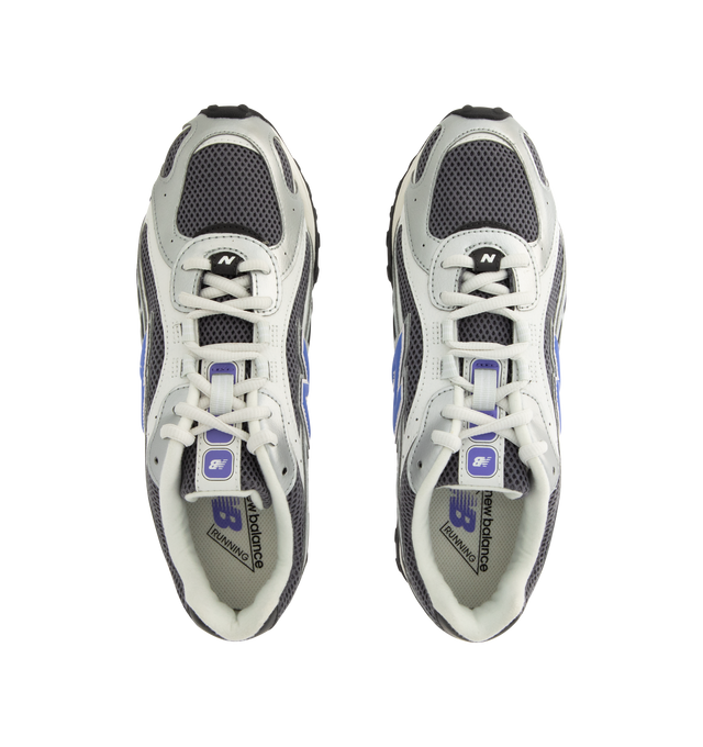 Image 5 of 5 - SILVER - NEW BALANCE 204L Sneaker featuring multi-piece upper with embossed overlay, screen-printed graphics along the saddle, distinctive outsole with 2000s-inspired strike path and 70s-influenced tread pattern and double-stacked suede 'N' logo.
