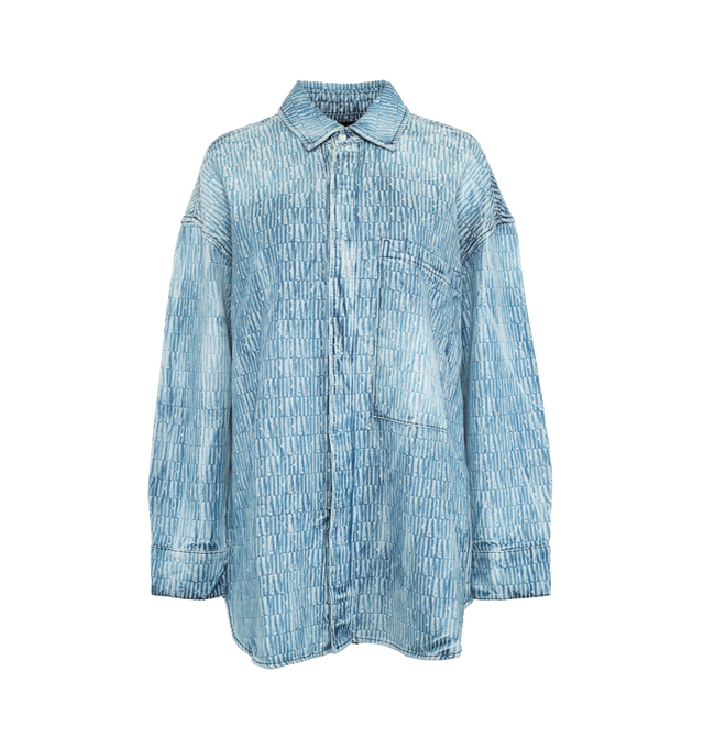 JACQUARD WORKWEAR SHIRT (WOMENS)