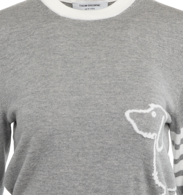 HECTOR INTARSIA CLASSIC SWEATER (WOMENS)