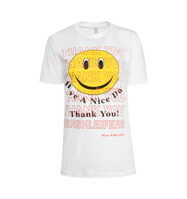 HIRSHLEIFERS EXCLUSIVE "THANK YOU" TEE (WOMENS)