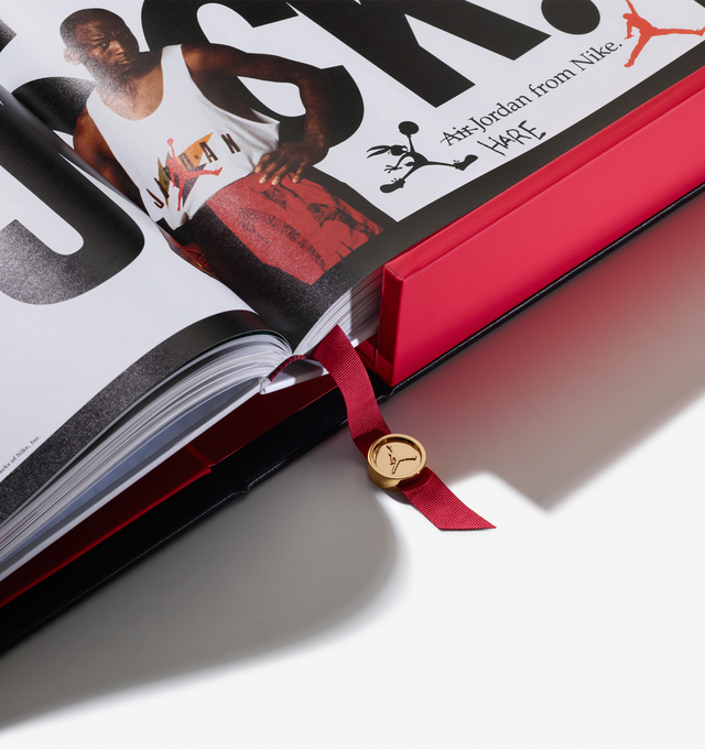 Image 17 of 20 - MULTI - Assouline celebrates 40 years of Air Jordan with a landmark Ultimate volume, created in collaboration with Michael Jordan and the Jordan Brand. This collectors piece honors the enduring influence of Michael Jordan and the brand that reshaped sport, style, business, and culture worldwide.Limited to 1,000 hand-numbered copies, the Ultimate edition is crafted with a host of bespoke details. Encased in an intricately tooled leather clamshell, the cover features Baroque-inspired embossin
