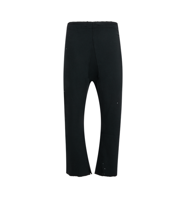 Image 1 of 3 - BLACK - MAISON MARGIELA Pant featuring flared leg, four stitches at the back and side slip pockets. Made in Italy.