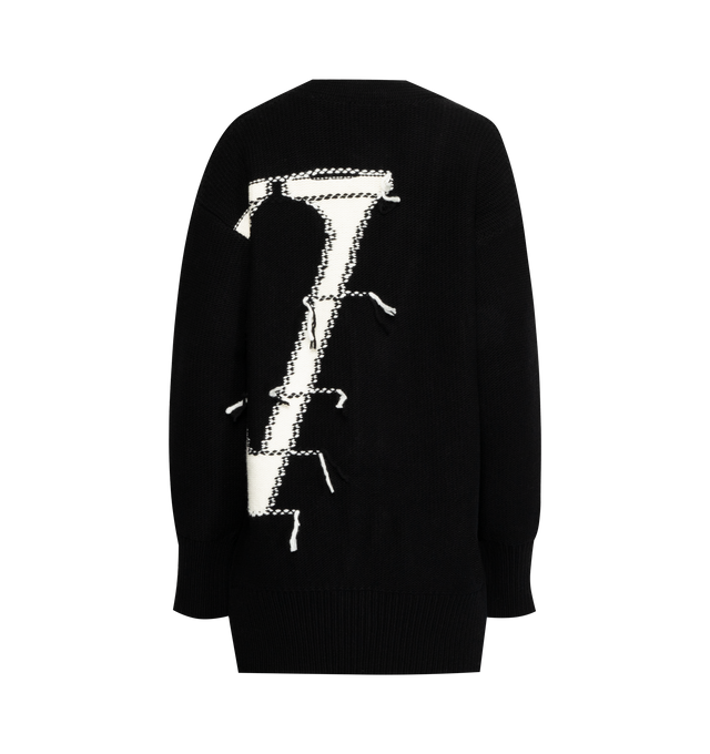 OW MAXI LOGO CARDIGAN (WOMENS)