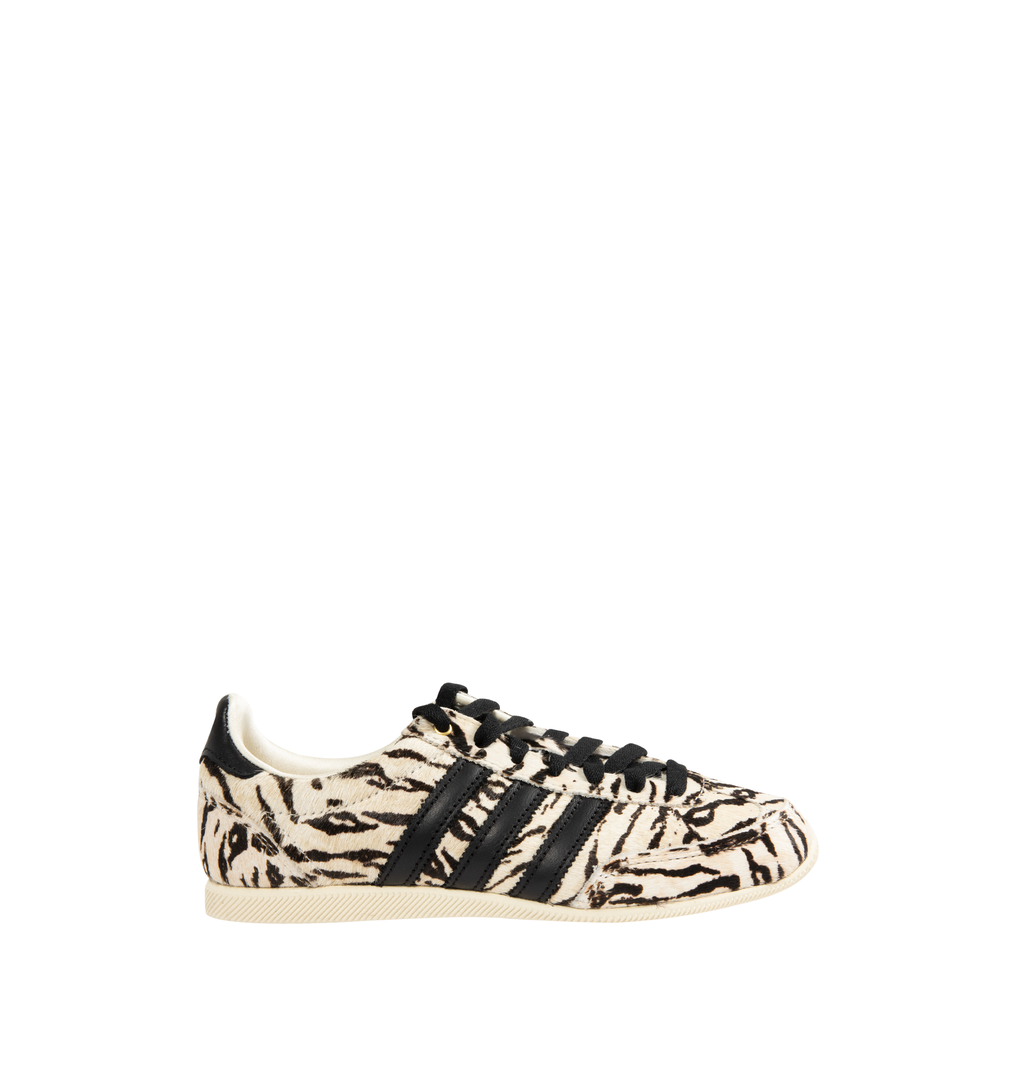 adidas gazelle silver green womens JAPAN ZEBRA PONY HAIR SNEAKER (WOMENS)
