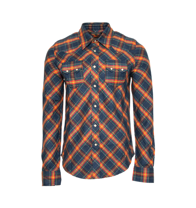 STEVIE FLANNEL PLAID WESTERN SHIRT (MENS)