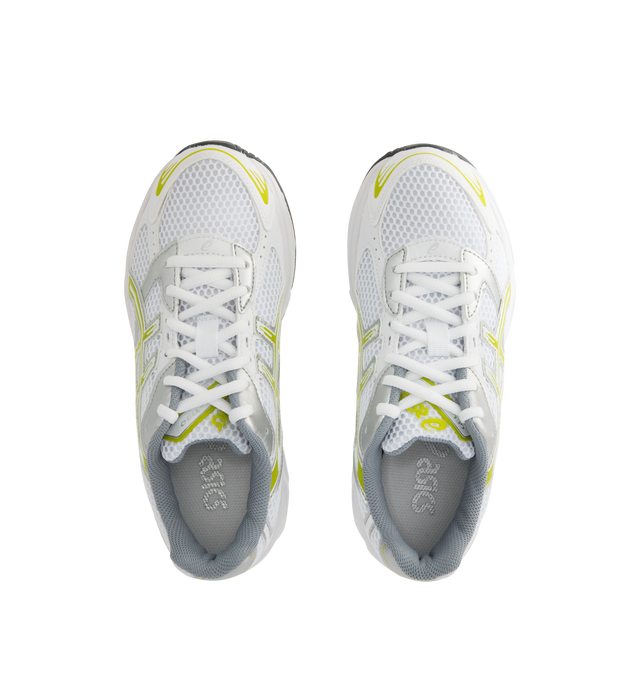 Image 5 of 5 - YELLOW - Asics GEL-1130 Sportstyle Retro Sneaker featuring late 2000s runner aesthetic reimagined with overlays and breathable mesh underlays, GEL technology cushioning for excellent shock absorption.