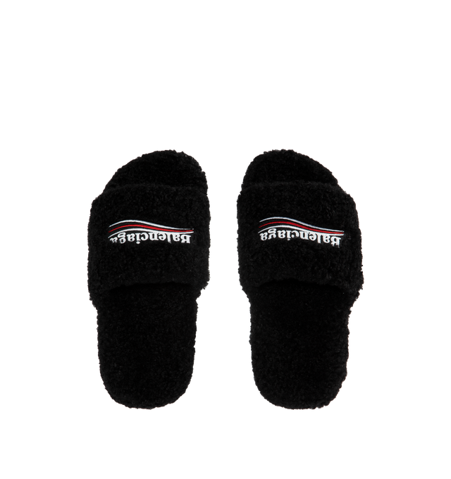 BALENCIAGA TEDDY SLIPPER (WOMENS)