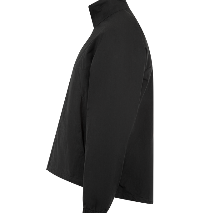 Image 3 of 3 - BLACK - KAPTAIN SUNSHINE Bicycle Jacket featuring ultra high-density cotton nylon twill, water-repellent finish, relaxed fit, multiple pockets and back storage compartment. Made in Japan.