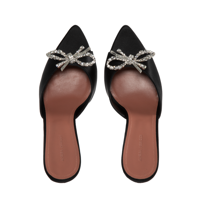 ROSIE SATIN CRYSTAL SLIPPERS