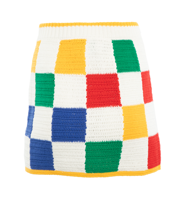 SCUBA SQUARE CROCHET SKIRT (WOMENS)