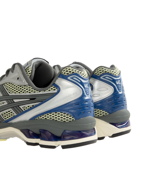 Image 3 of 5 - GREY - ASICS Gel-Kayano 14 Sneaker featuring two-tone underlays, GEL technology cushioning, TRUSSTIC support system, synthetic leather upper and sockliner.
