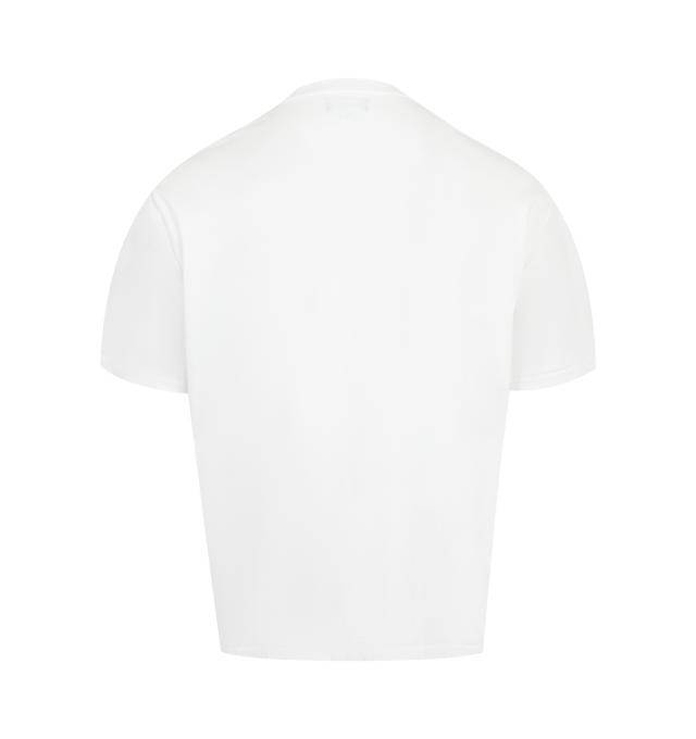 Image 2 of 2 - WHITE - MARKET Built 2 Last T-Shirt featuring crew neck, short sleeves, graphic on front and relaxed fit. 100% cotton.