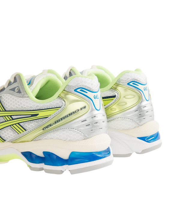 Image 3 of 5 - MULTI - Asics GEL-Kayano 14 Sneakers are lace-up style with rip-stop underlays, GEL cushioning, and TRUSSTIC support system. Unisex style in men's sizing.