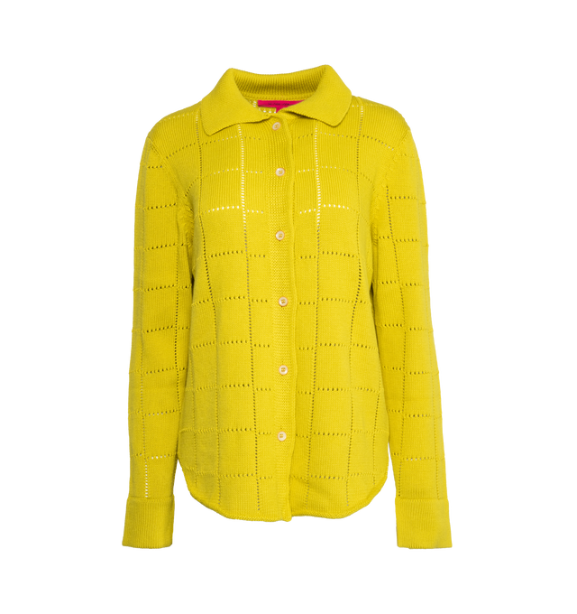 GRID POINTELLE SHIRT (WOMENS)