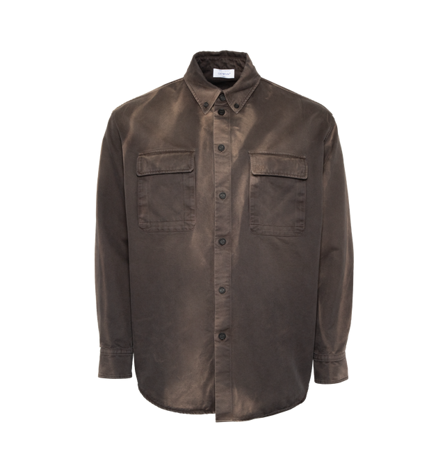 EMBLEM MILITARY OVERSHIRT (MENS)