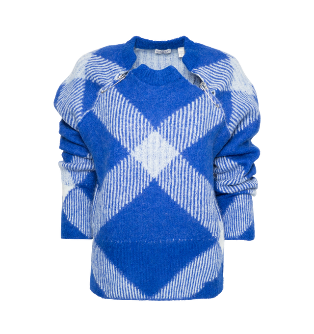 CHECK SWEATER (WOMENS)
