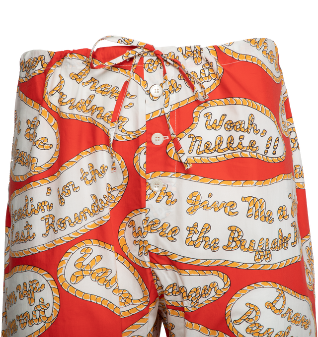 RODEO SLOGANS LOUNGE PANT (MENS)