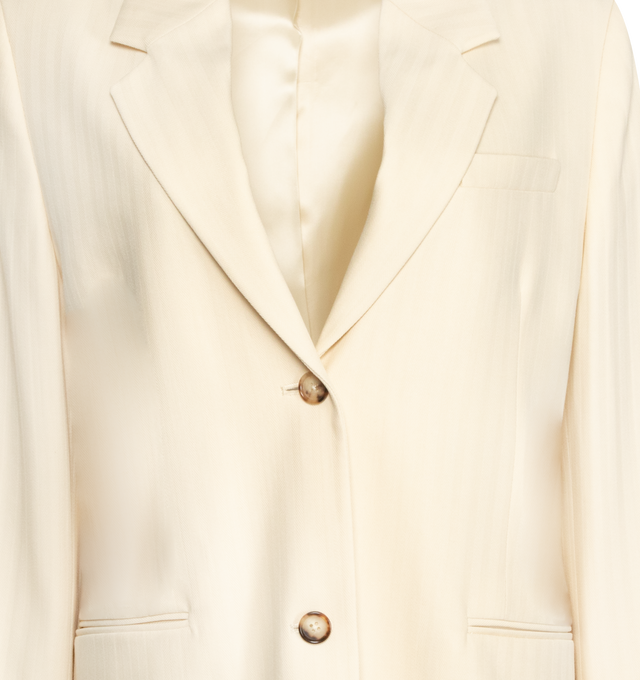 TAILORED HERRINGBONE SUIT JACKET (WOMENS)