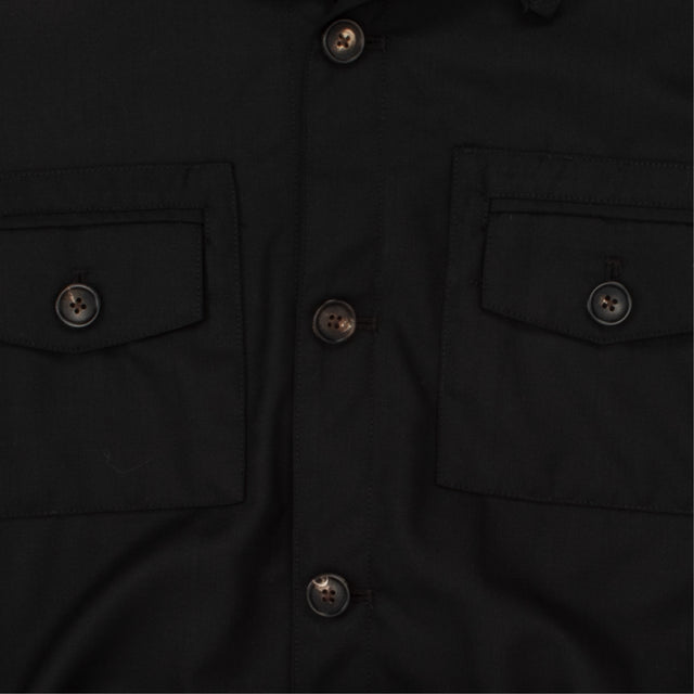 TROPICAL WOOL SAFARI JACKET (MENS)