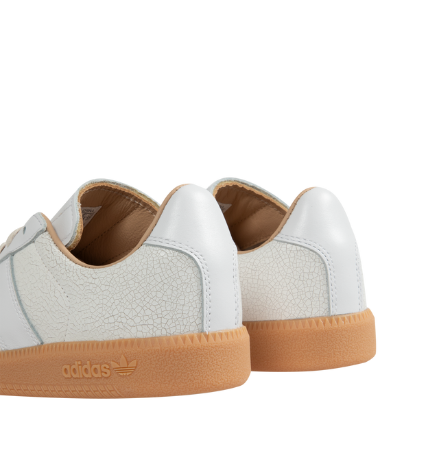 Image 3 of 5 - WHITE - ADIDAS BW Army Sneakers featuring regular fit, lace closure, leather upper, leather lining and rubber outsole.