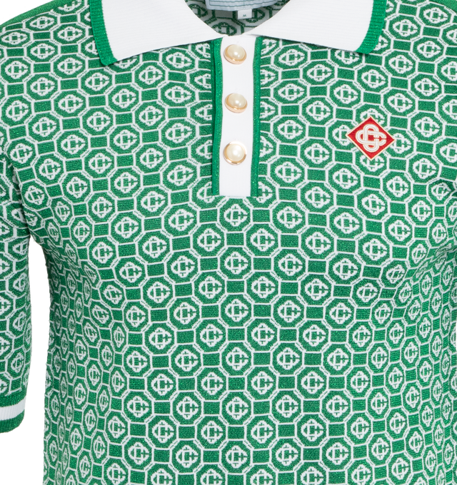 LUREX JACQUARD POLO (MENS)