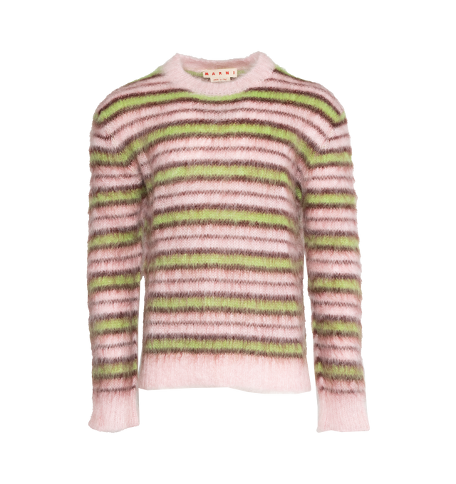 CREWNECK STRIPED SWEATER (MENS)