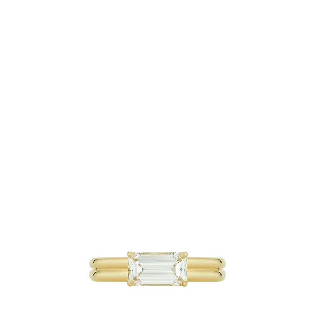 Image 2 of 3 - GOLD - JEMMA WYNNE FORME Diamond Pinky Ring featuring 18k Yellow Gold and Diamond - 1ct. Hirshleifers offers a range of pieces from this collection in-store. For personal consultation and detailed information about jewelry, please contact our dedicated stylist team at personalshopping@hirshleifers.com.This item may be restricted for online purchase to international clients. For assistance purchasing this item please contact our dedicated stylist team at personalshopping@hirshleifers.com.