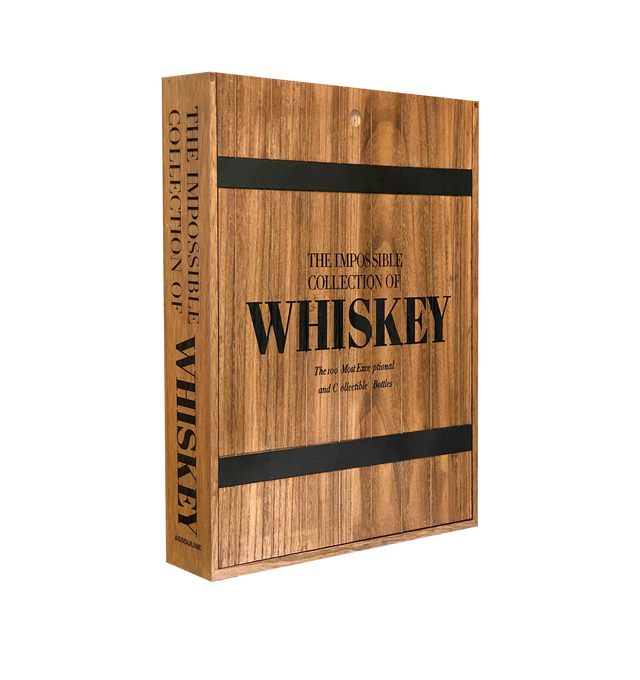 Image 1 of 4 - BROWN - ASSOULINE The Impossible Collection of Whiskey. In The Impossible Collection of Whiskey, best-selling spirits writer Clay Risen unpacks the history of this storied drink, inviting the reader to tour some of the world's most famed distilleries and their finest bottles. From the best Scotch of the Scottish Highlands to Kentucky's finest Bourbon, Risen's selection of 100 unparalleled whiskeys come from age-old makers as well as trailblazers of the craft distilling movement that has swept