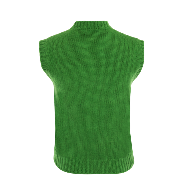 LOGO WOOL VEST (WOMENS)