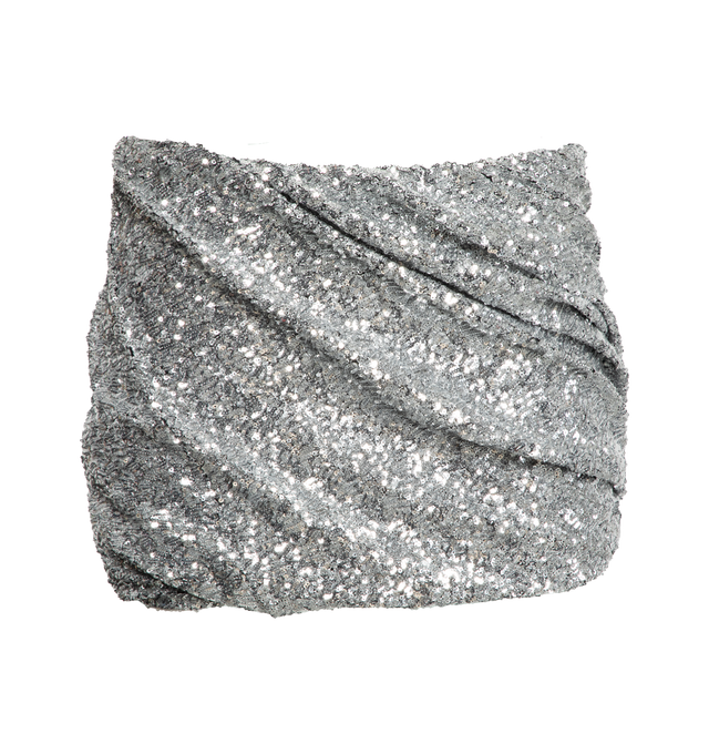 SEQUINED MINI SKIRT (WOMENS)
