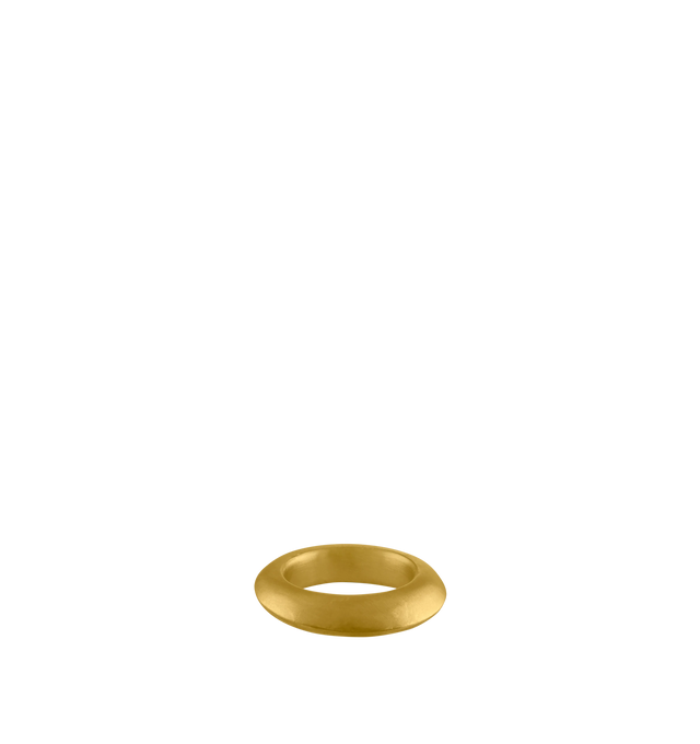 Image 1 of 2 - GOLD - PROUNIS Trade Ring II featuring angled shape, 22K gold and 5mm wide. Hirshleifers offers a range of pieces from this collection in-store. For personal consultation and detailed information about jewelry, please contact our dedicated stylist team at personalshopping@hirshleifers.com. This item may be restricted for online purchase to international clients. For assistance purchasing this item please contact our dedicated stylist team at personalshopping@hirshleifers.com.