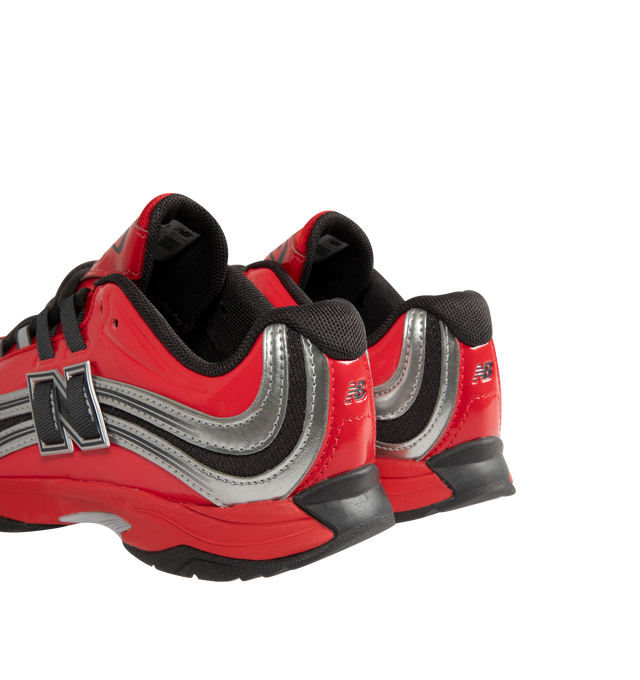 Image 3 of 5 - RED - NEW BALANCE RC56 Sneaker featuring FuelCell foam, PU foam footbed insert, N-lock lacing system, tread outsole pattern and 3D welded/printed eyelets.